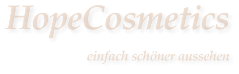 HopeCosmetics einfach schner aussehen